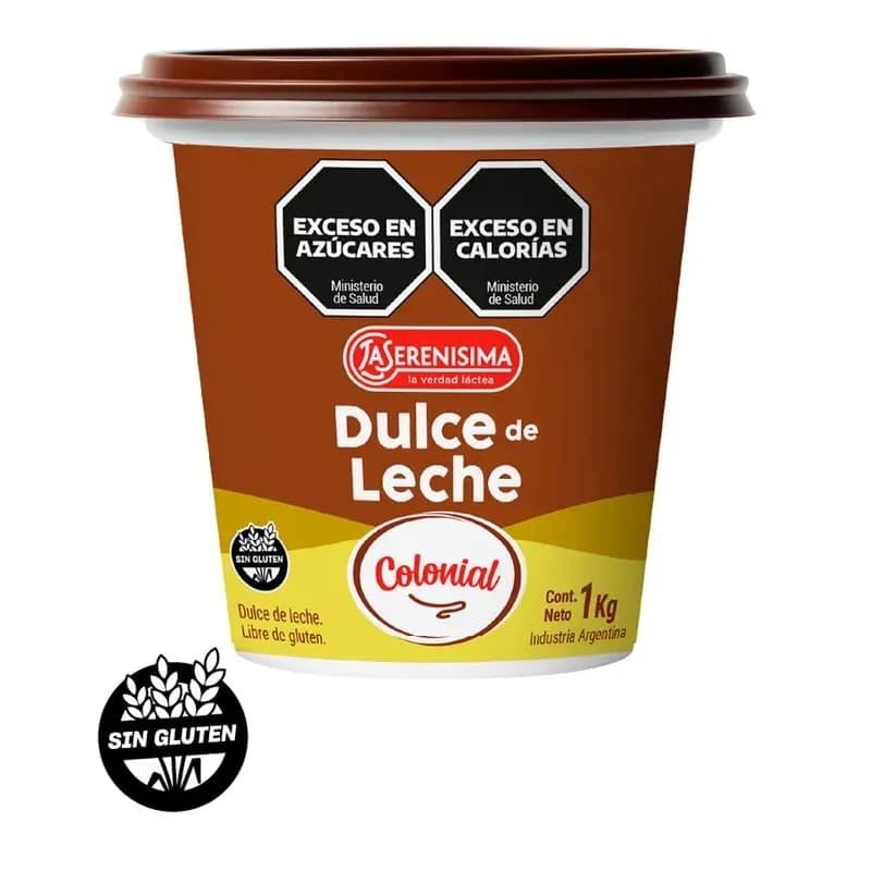 Dulce de Leche La Serenisima Colonial 1kg