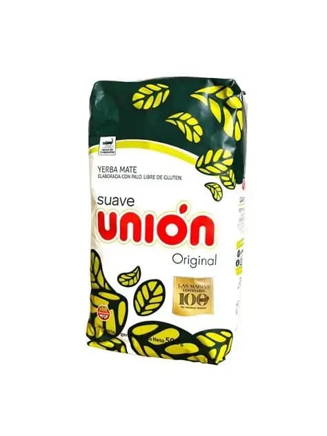 yerba union  suave 500g